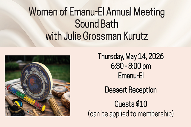Women of Emanu-El Annual Meeting