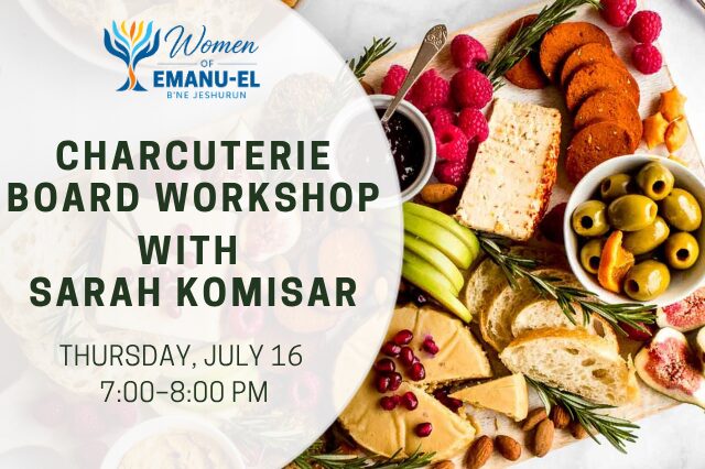 Charcuterie Board Workshop with Sarah Komisar