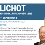 Selichot; Dessert. Havdalah and Program