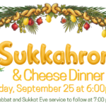 Sukkahroni and Cheese Dinner
